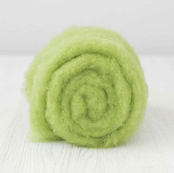 Bergschaf Wool Carded Batt - Caipirinha - Mohair & More