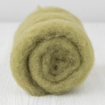 Maori Carded Batt-Asparagus