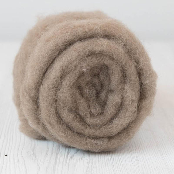 Maori Carded Batt-Earth - Mohair & More