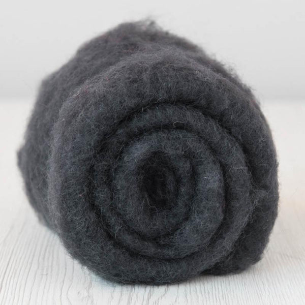 Maori Carded Batt-Graphite - Mohair & More