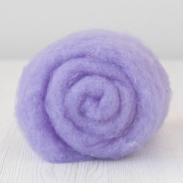 Maori Carded Batt-Lavender - Mohair & More
