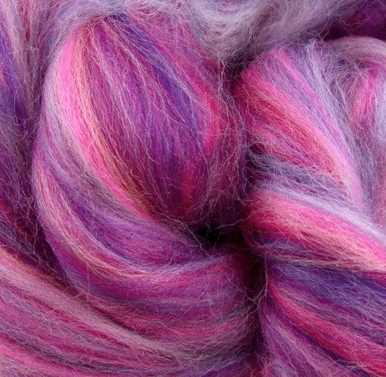 Multi-Colored Merino Top - Whisper - Mohair & More