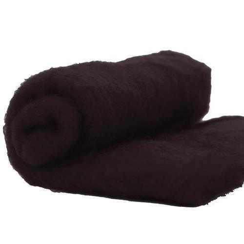NZ Perendale Wool Carded Batt - Dark Mocha-7 oz - Mohair & More